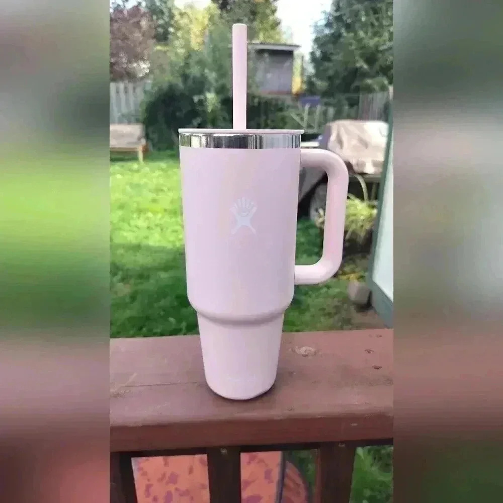 Hydro Flask 40oz. Pink Travel Tumbler For All Genders NWOT